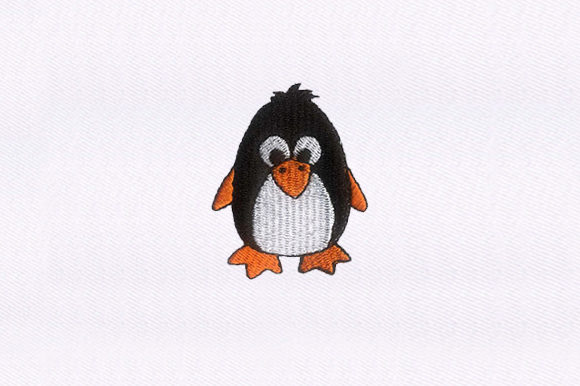 Baby Penguin Embroidery Design Review for Boutique Sweatshirts