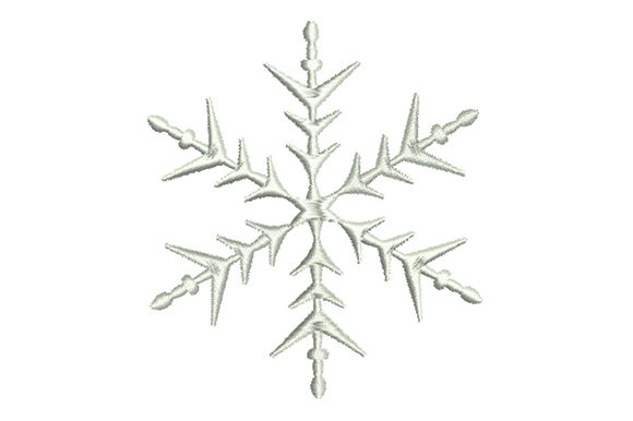 Crystal Snowflake Embroidery Design Review for Etsy Sellers