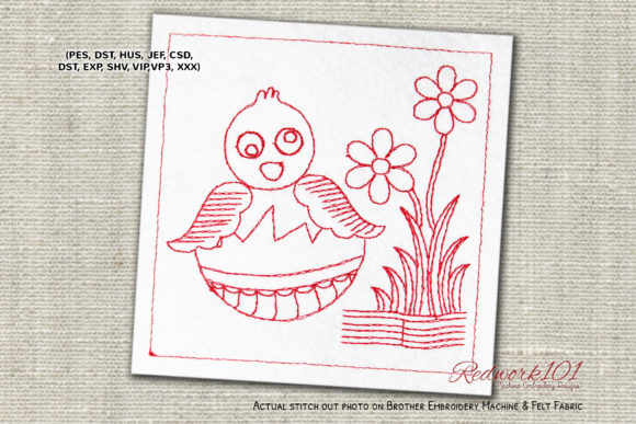 Easter Baby Chick Machine Embroidery Design Review