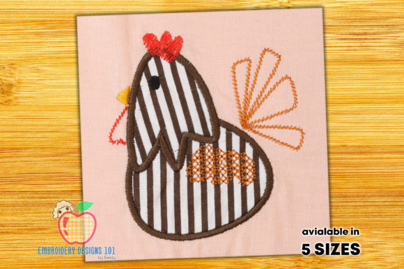 Hen Applique Review: A Versatile Embroidery Design for Personalized Gifts