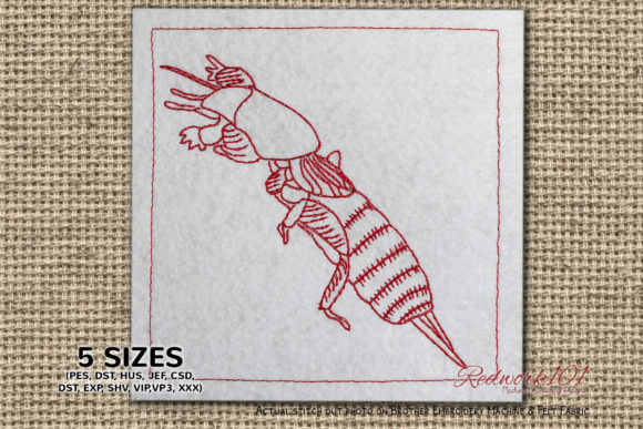 Mole Cricket Redwork: A Seasonal Embroidery Design Review