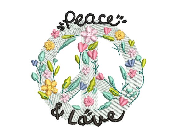 Peace and Love Embroidery Design Review for Sellers