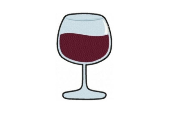 Short Red Wine Glass: A Seasonal Embroidery Design Review