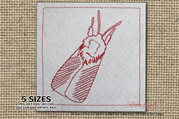 Whitefly Bug Embroidery Design Review for Personalized Gifts